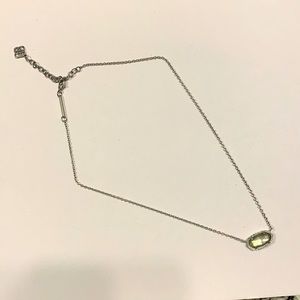 Kendra Scott Elisa Silver Pendant Necklace